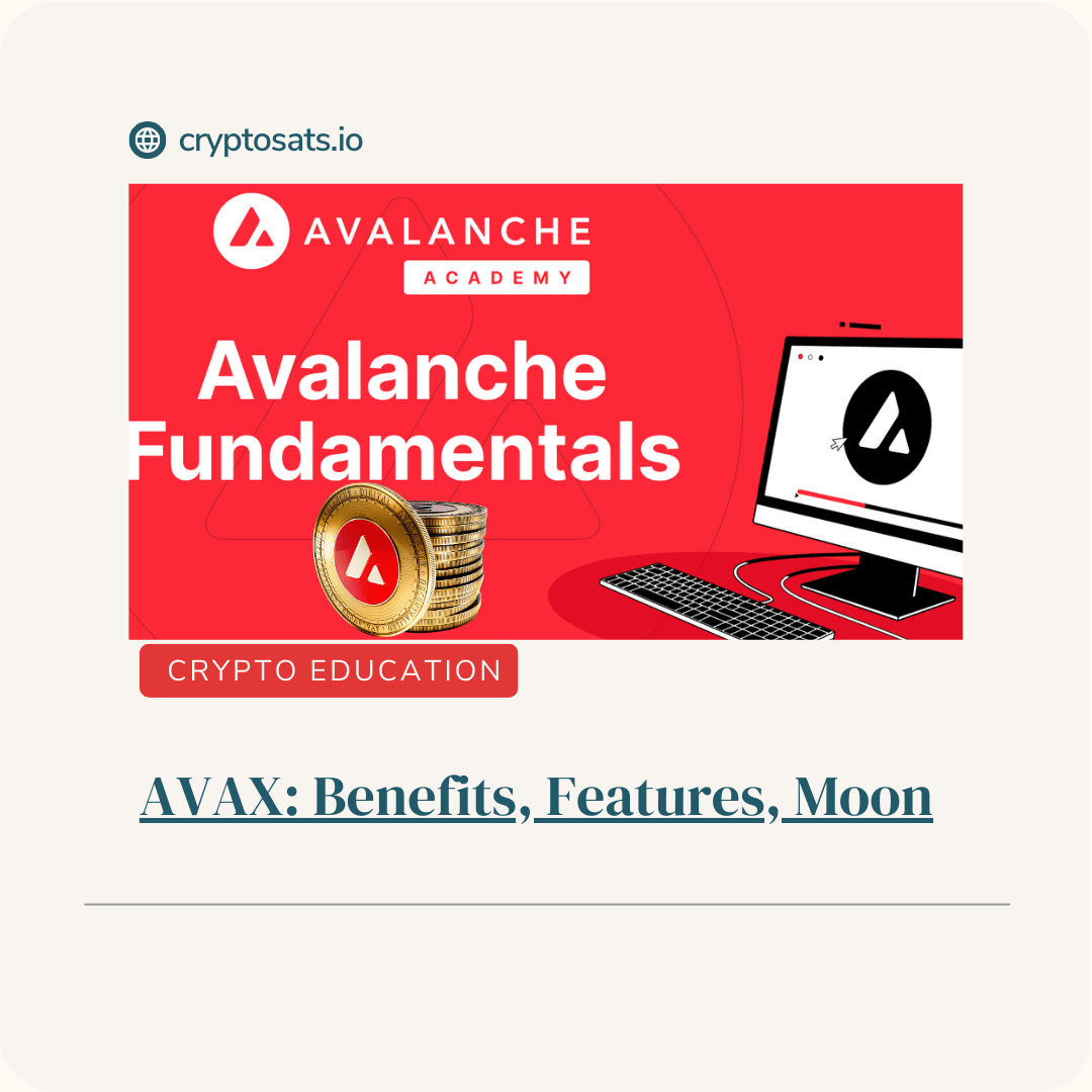 Avalanche blockchain fundamentals are rip to moon hard
