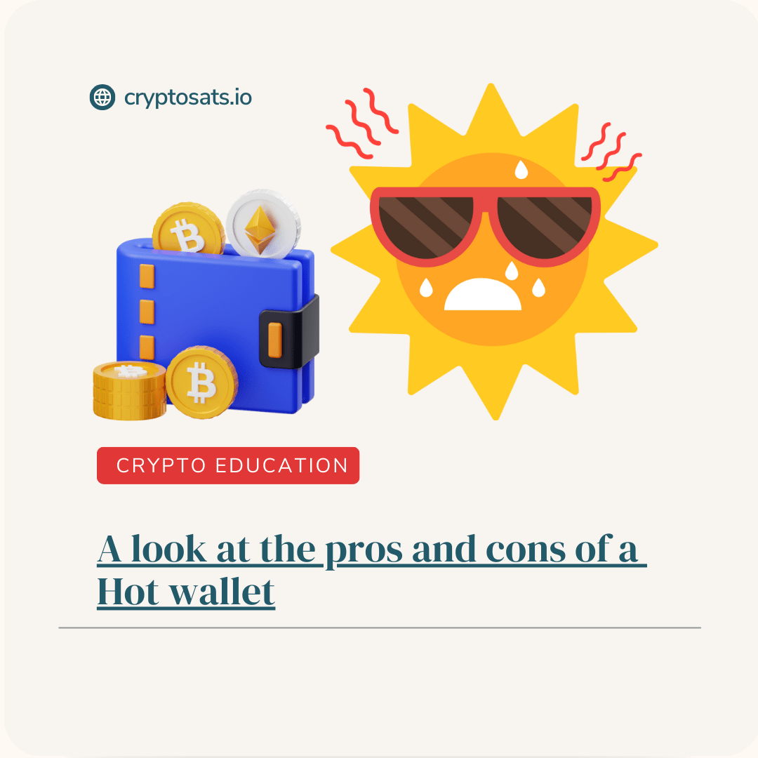 Hot wallet- pros and cons