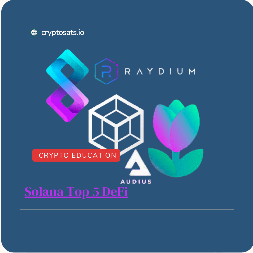 Solana top 5 DefI
