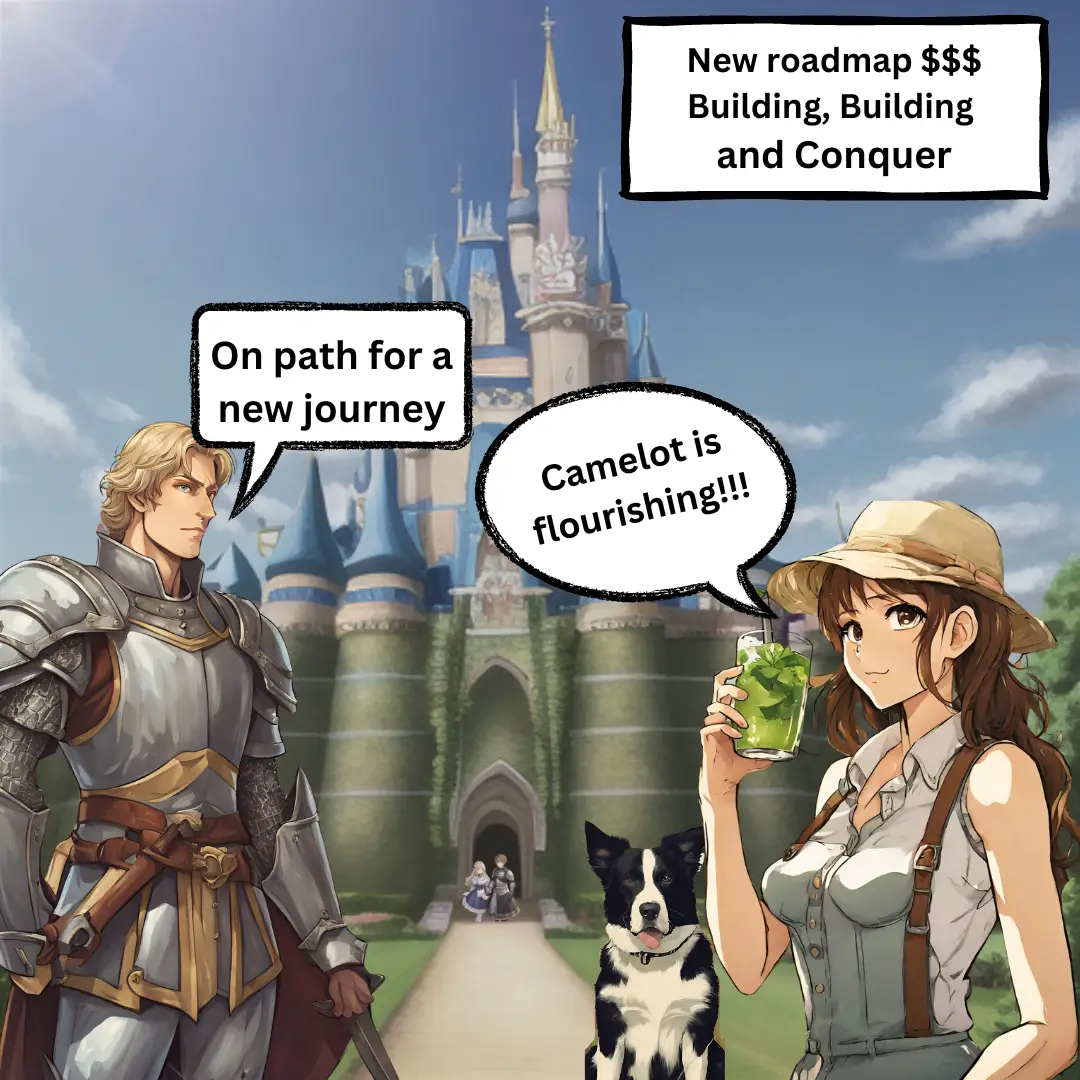 Camelot $grail is growing! cryptosats.io